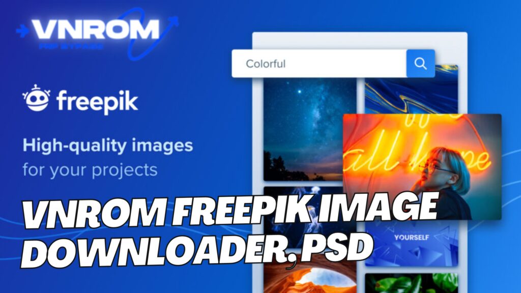 VNROM FreePik image downloader